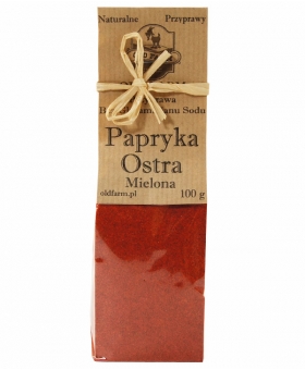 PAPRYKA CZERWONA OSTRA MIELONA 100 G ASTA 100